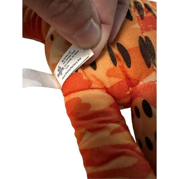 Vintage Y2K Garfield Push with Tags Camouflage Look 13” Retro - Picture 10 of 11